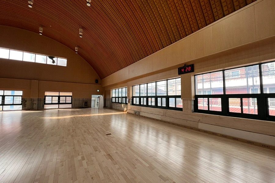 정읍 초등학교 햇빛차단필름 시공 전